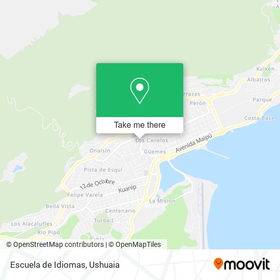 Escuela de Idiomas map