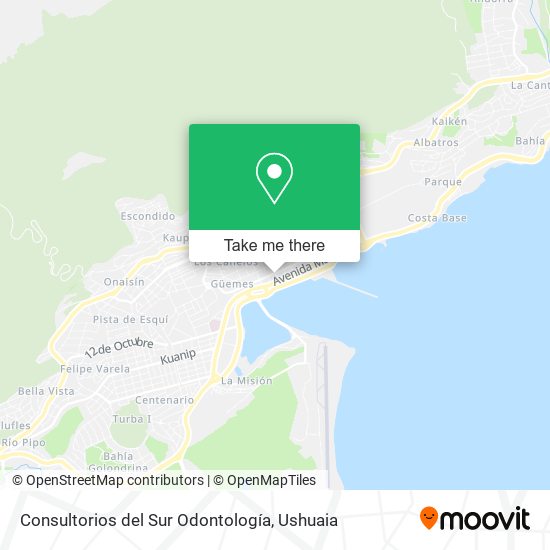 Consultorios del Sur Odontología map