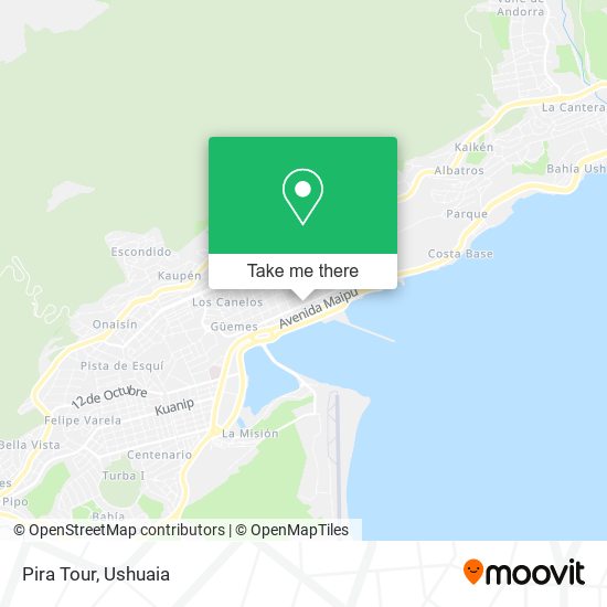Mapa de Pira Tour
