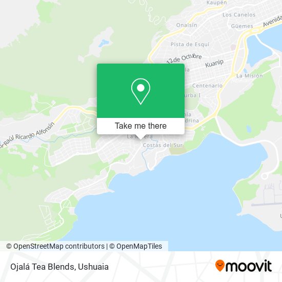 Mapa de Ojalá Tea Blends