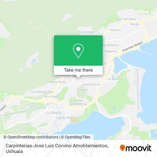 Mapa de Carpinterias-Jose Luis Corvino Amoblamientos