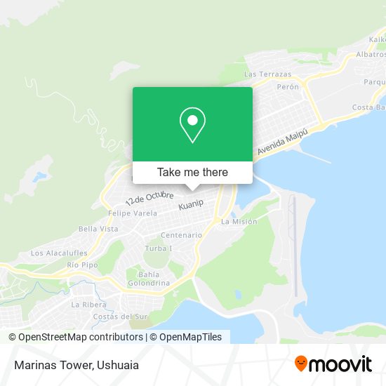 Mapa de Marinas Tower