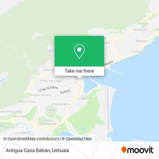 Antigua Casa Bebán map