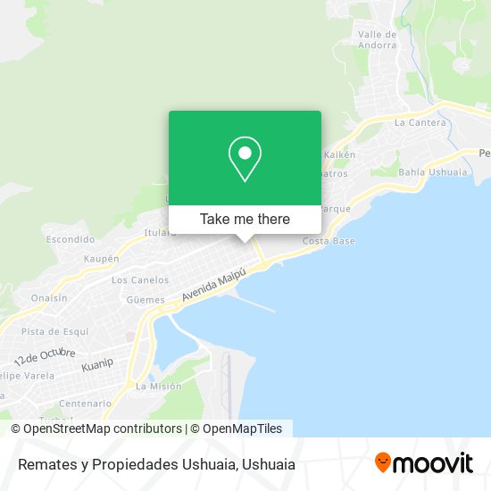 Remates y Propiedades Ushuaia map