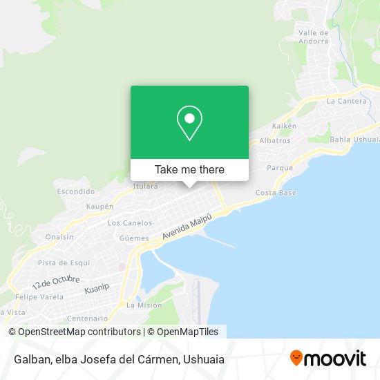 Galban, elba Josefa del Cármen map