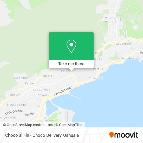 Choco al Fin - Choco Delivery map