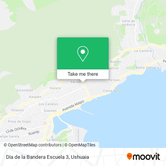 Día de la Bandera Escuela 3 map
