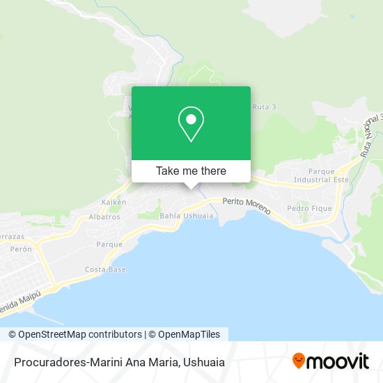 Procuradores-Marini Ana Maria map