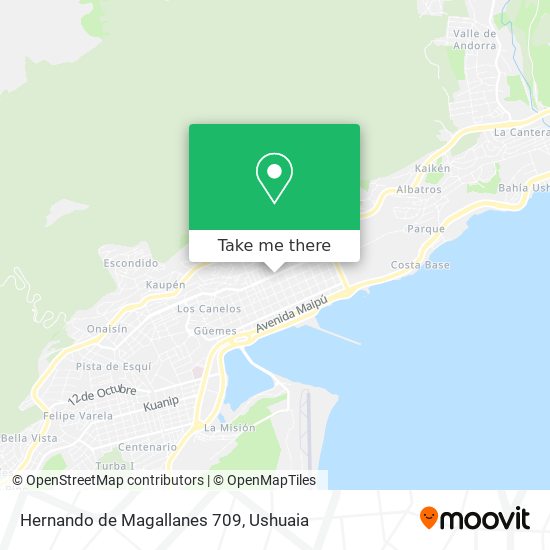 Mapa de Hernando de Magallanes 709