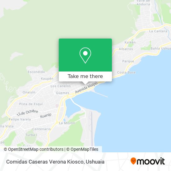 Comidas Caseras Verona Kiosco map