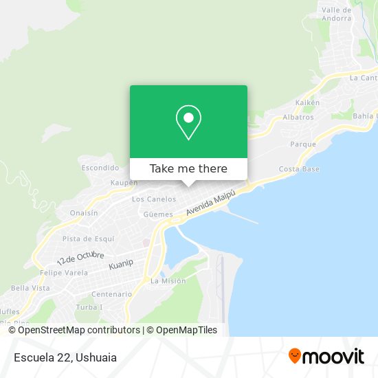 Mapa de Escuela 22