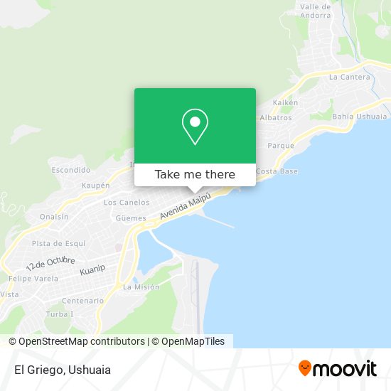 Mapa de El Griego