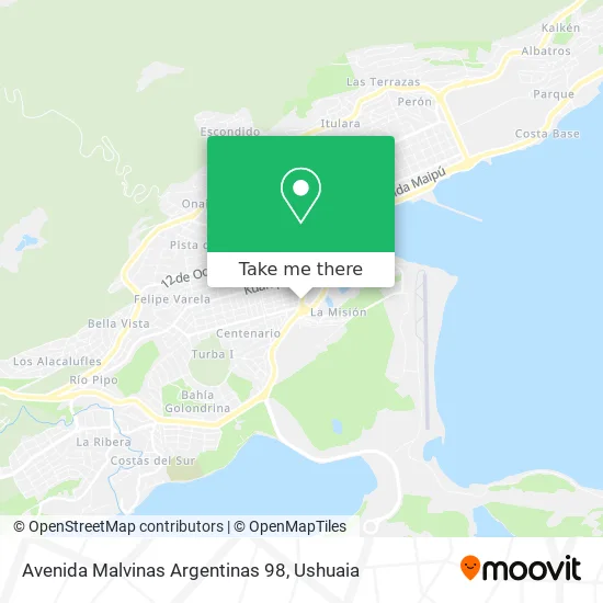 Avenida Malvinas Argentinas 98 map