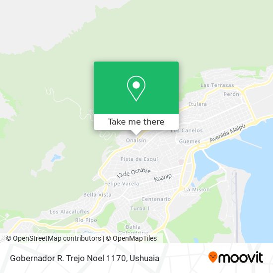 Gobernador R. Trejo Noel 1170 map