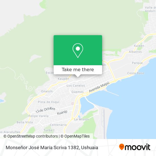 Monseñor José María Scriva 1382 map