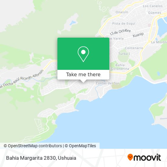 Bahía Margarita 2830 map