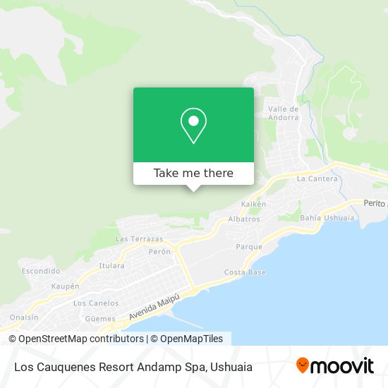 Mapa de Los Cauquenes Resort Andamp Spa