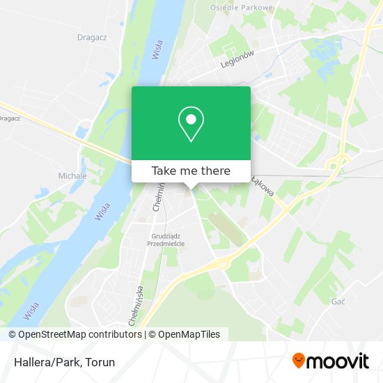 Hallera/Park map