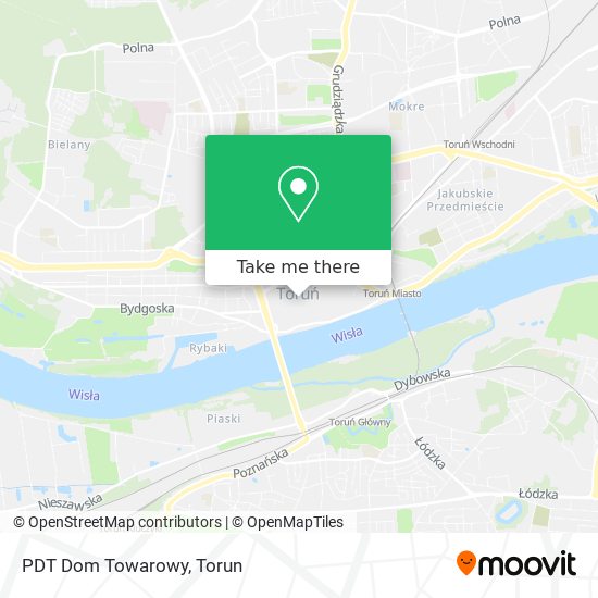 PDT Dom Towarowy map