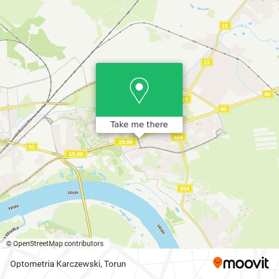 Optometria Karczewski map