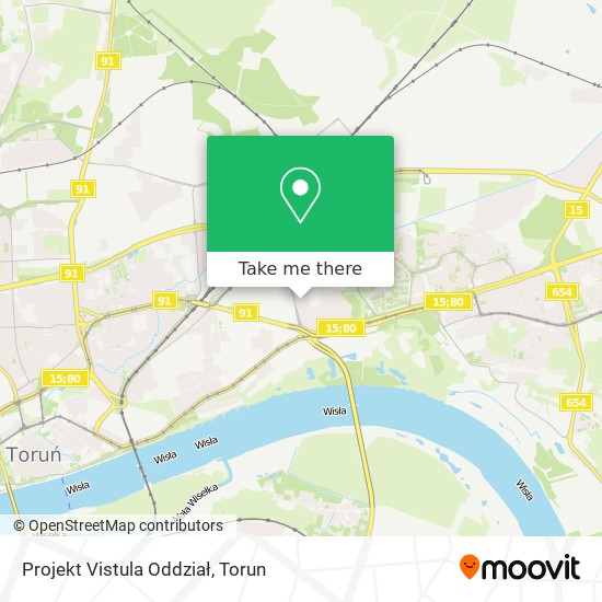 Projekt Vistula Oddział map