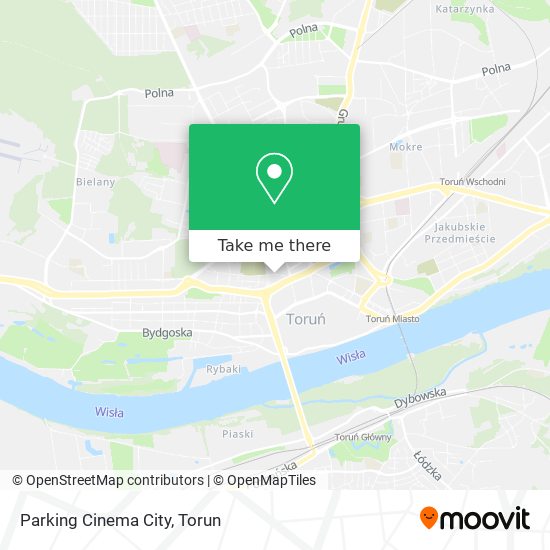 Parking Cinema City map