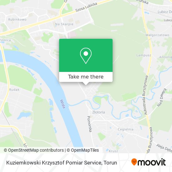 Kuziemkowski Krzysztof Pomiar Service map