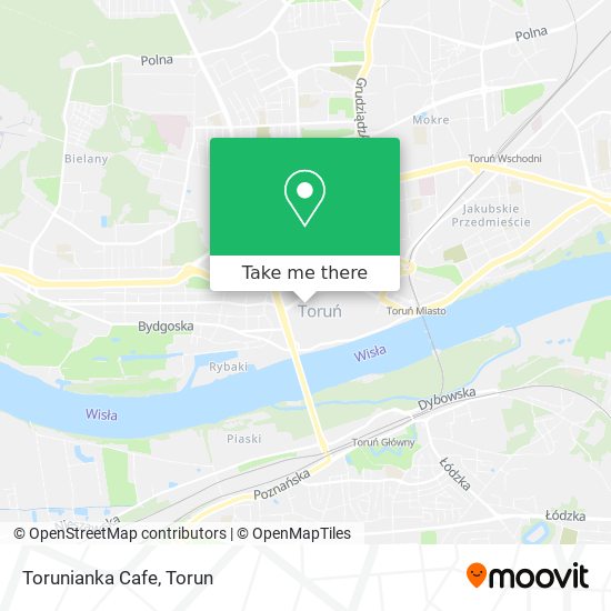 Torunianka Cafe map