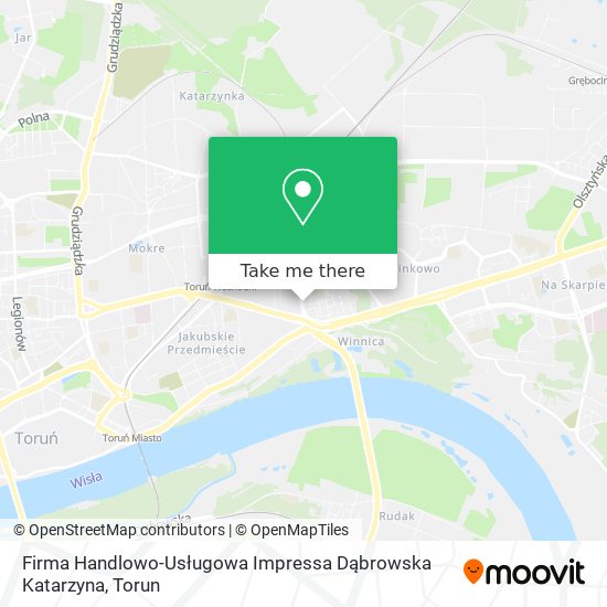 Firma Handlowo-Usługowa Impressa Dąbrowska Katarzyna map