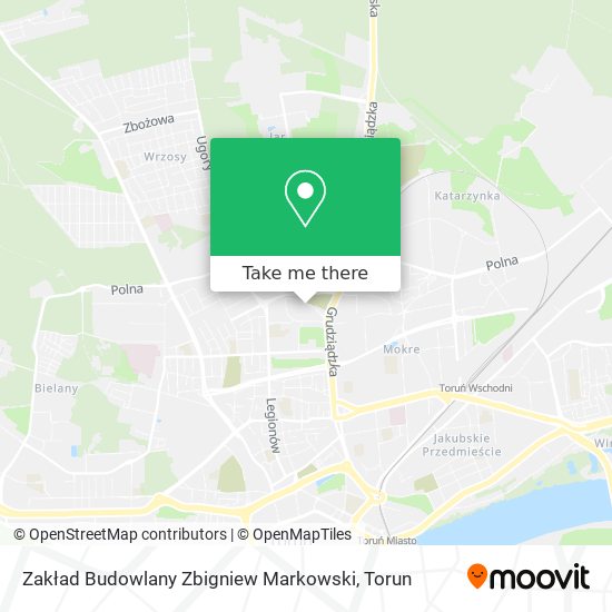 Zakład Budowlany Zbigniew Markowski map