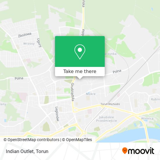 Indian Outlet map