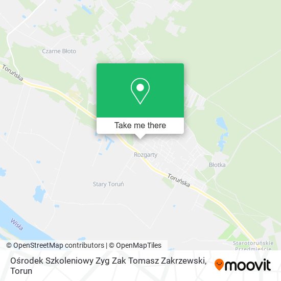 Ośrodek Szkoleniowy Zyg Zak Tomasz Zakrzewski map