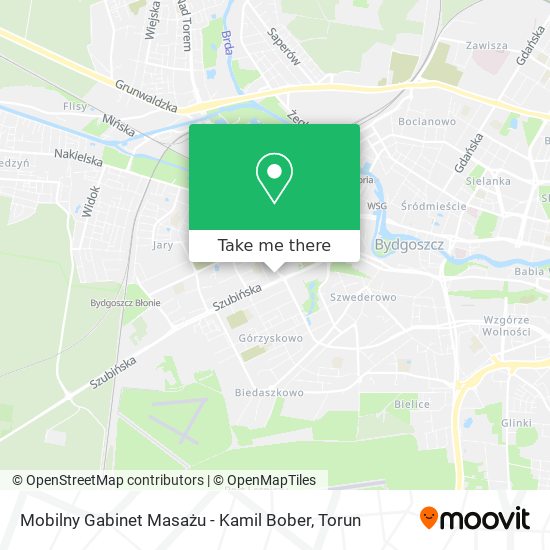 Карта Mobilny Gabinet Masażu - Kamil Bober