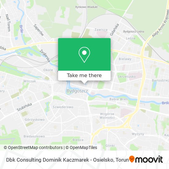 Dbk Consulting Dominik Kaczmarek - Osielsko map