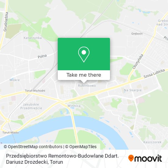 Przedsiębiorstwo Remontowo-Budowlane Ddart. Dariusz Drozdecki map