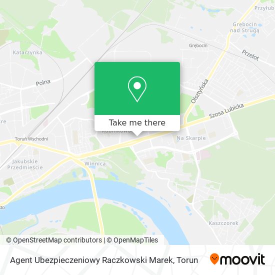 Agent Ubezpieczeniowy Raczkowski Marek map