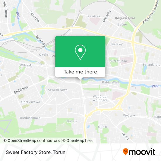 Карта Sweet Factory Store