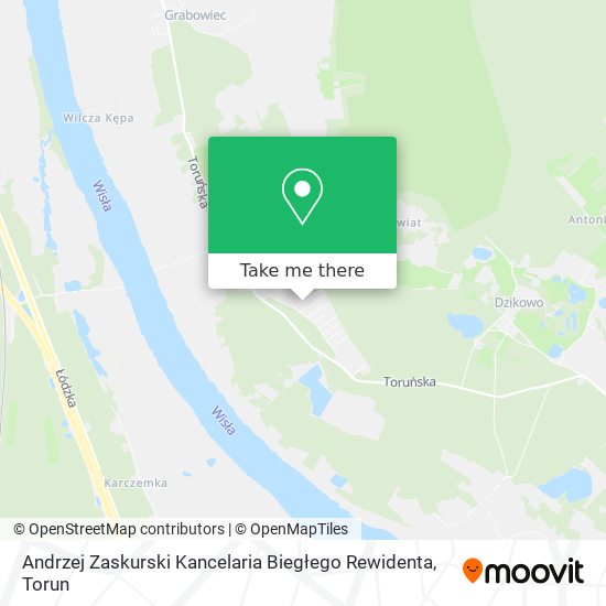 Andrzej Zaskurski Kancelaria Biegłego Rewidenta map