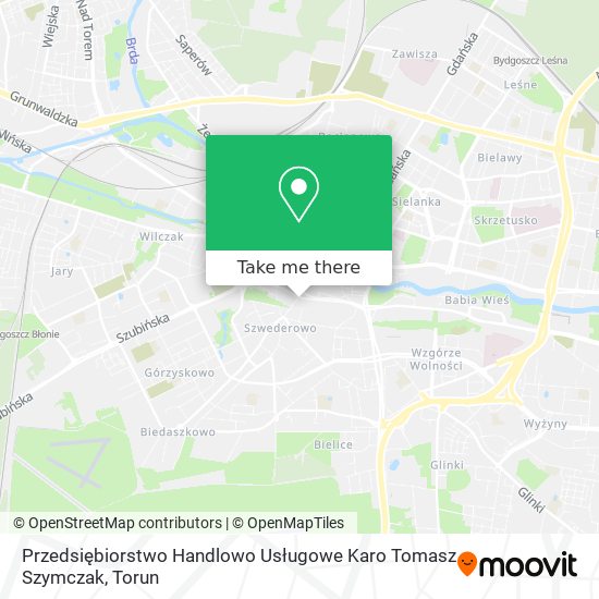 Przedsiębiorstwo Handlowo Usługowe Karo Tomasz Szymczak map