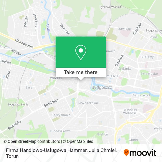 Firma Handlowo-Usługowa Hammer. Julia Chmiel map