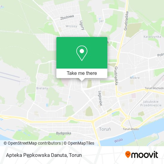 Apteka Pępkowska Danuta map