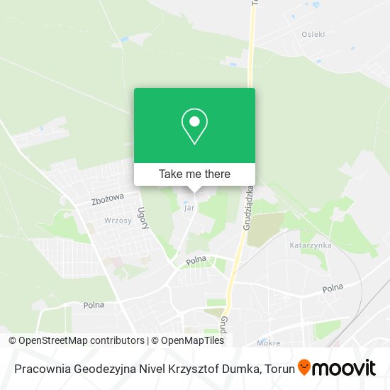 Карта Pracownia Geodezyjna Nivel Krzysztof Dumka