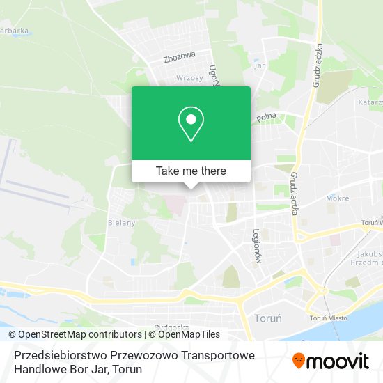 Przedsiebiorstwo Przewozowo Transportowe Handlowe Bor Jar map