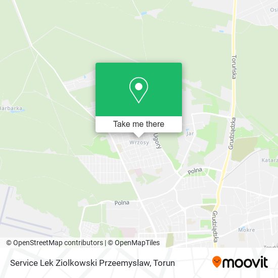 Service Lek Ziolkowski Przeemyslaw map