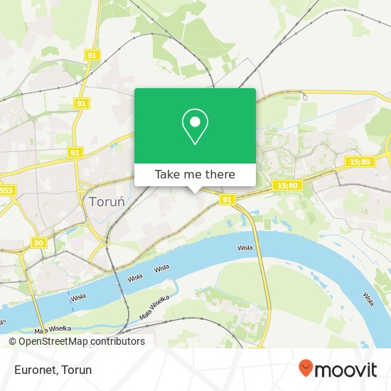 Euronet map