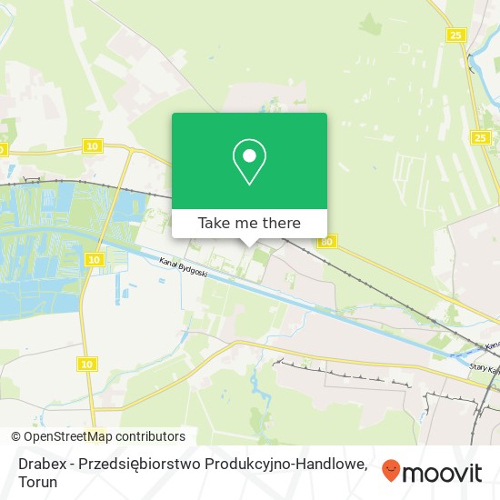 Карта Drabex - Przedsiębiorstwo Produkcyjno-Handlowe