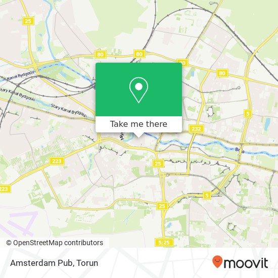 Amsterdam Pub map