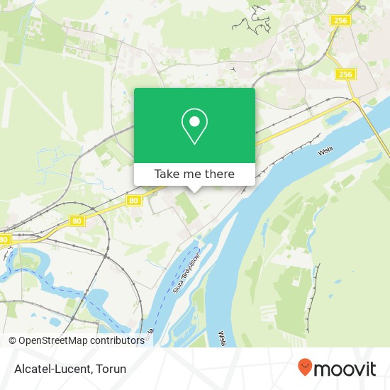 Карта Alcatel-Lucent