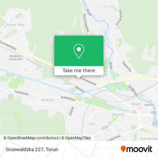 Grunwaldzka 227 map