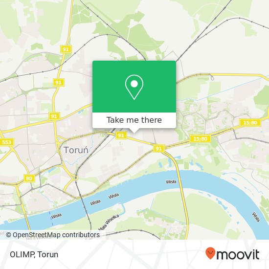 OLIMP, ulica Stanislawa Zolkiewskiego 15 87-100 Torun map